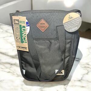 NWT Arctic Zone Black To Go‎ Tote Lunch Bag